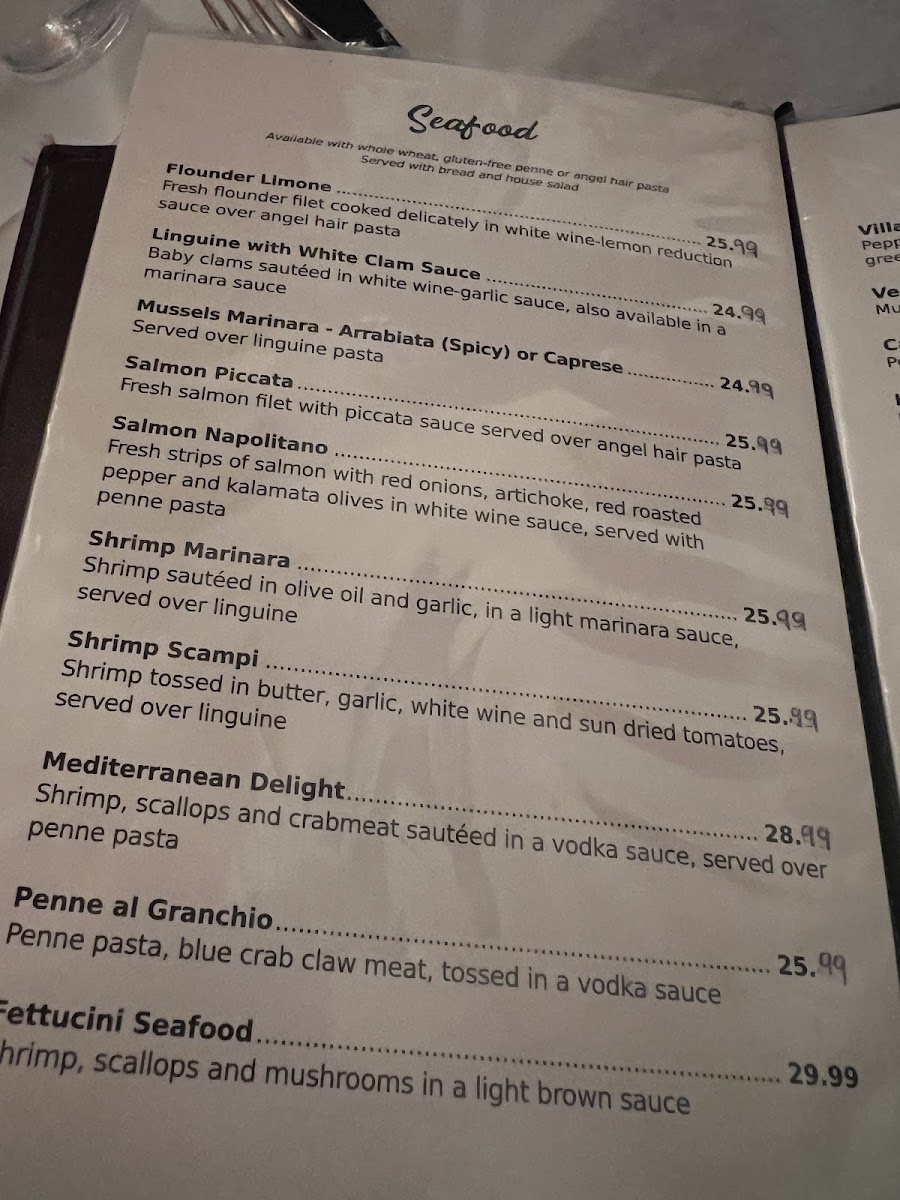 Menu Ristorante Enrico-9